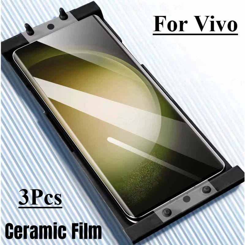 3PCS Ceramic Soft Film For Vivo Y300 Pro IQOO 13 12 11 10 8 9 Pro Full Glue Curved Screen Protector With Install Kit
3PCS Ceramic Soft Film For Vivo Y300 Pro IQOO 13 12 11 10 8 9 Pro Full Glue Curved Screen Protector With Install Kit