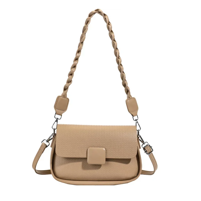 2025 Women's Chic Textured Leather Tote - Flap Shoulder & Crossbody Purse, Premium Compact Design for Elegant Daily Commuting
2025 Women's Chic Textured Leather Tote - Flap Shoulder & Crossbody Purse, Premium Compact Design for Elegant Daily Commuting