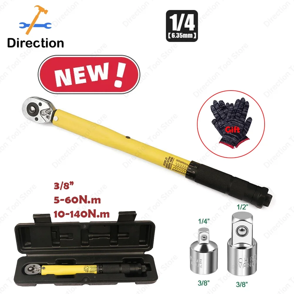 5-60/19-110/10-140N.m Torque Wrench 3/8” Bidirectional preset torque wrench professional bicycle motorcycle car repair tool
5-60/19-110/10-140N.m Torque Wrench 3/8” Bidirectional preset torque wrench professional bicycle motorcycle car repair tool