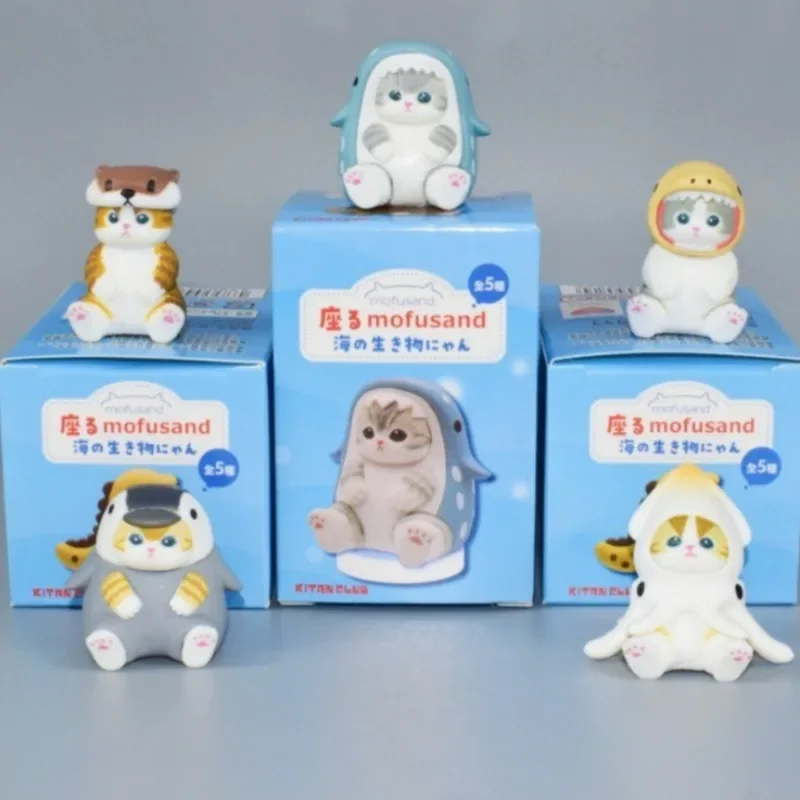 Mofusand Marine Creature Sitting Cat Figurines Cute Kawaii Kitten Desk Ornaments Cartoon Animal Decorative Toy Desktop Display
Mofusand Marine Creature Sitting Cat Figurines Cute Kawaii Kitten Desk Ornaments Cartoon Animal Decorative Toy Desktop Display