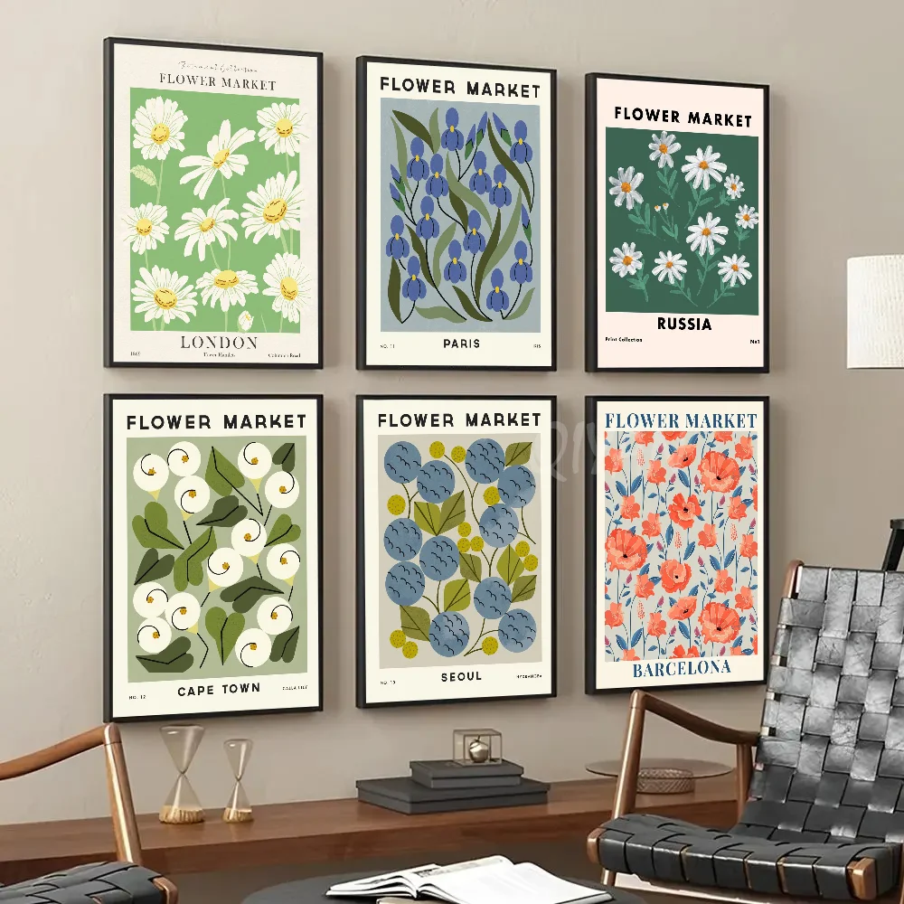 Flower Market Art Poster Paper Print Home Living Room Bedroom Entrance Bar Restaurant Cafe Art Painting Decoration
Flower Market Art Poster Paper Print Home Living Room Bedroom Entrance Bar Restaurant Cafe Art Painting Decoration