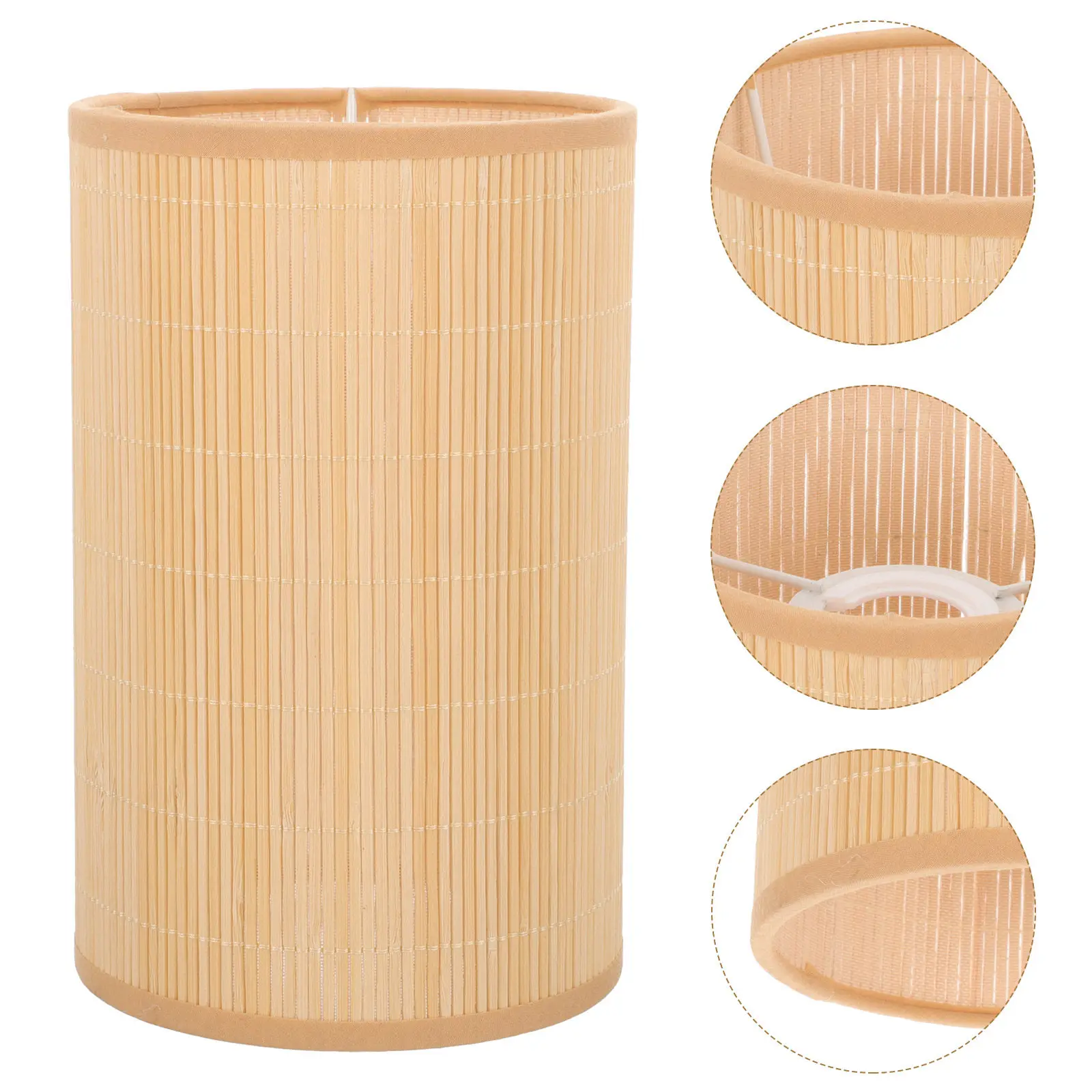 Bamboo Woven Pendant Light Shade Rustic Style Hanging Lamp Cover for Hotel Home Ceiling Light Lamp Shade Decorative Use
Bamboo Woven Pendant Light Shade Rustic Style Hanging Lamp Cover for Hotel Home Ceiling Light Lamp Shade Decorative Use