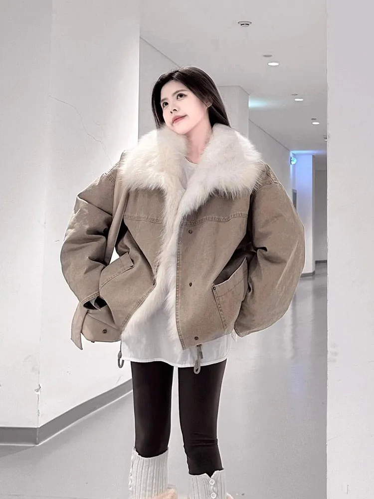 2025 New White Du down Fake Fur Coat Women Thiened Workwear Sle Parka Winter Ins Outerwear Long Sve Commute Sle
2025 New White Du down Fake Fur Coat Women Thiened Workwear Sle Parka Winter Ins Outerwear Long Sve Commute Sle