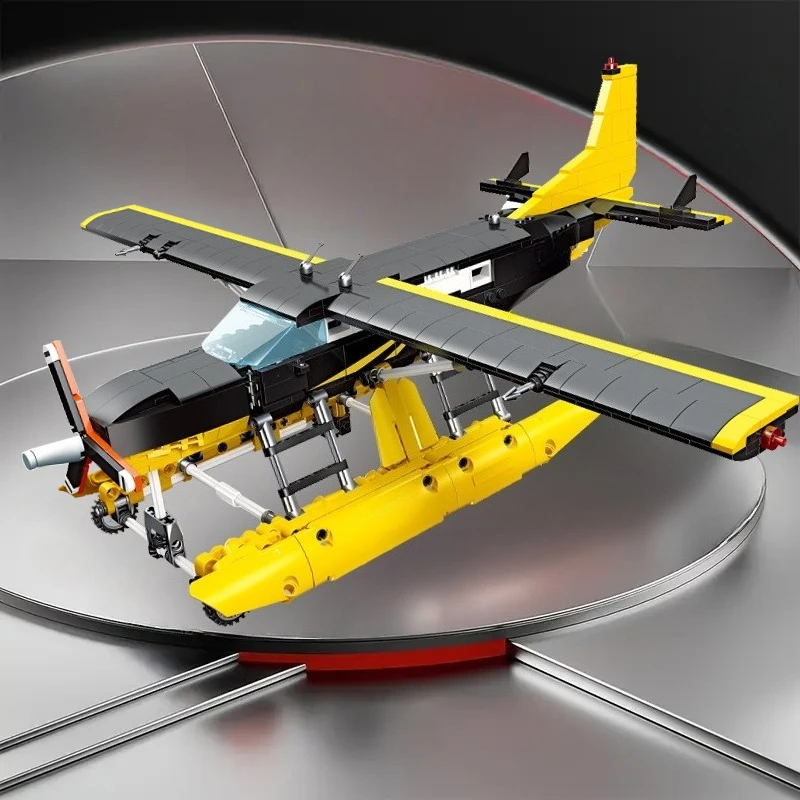 739PCS Water Glider Plane Model Building Blocks Set, DIY Educational Assembly Toy, Decorative Ornament Gift
739PCS Water Glider Plane Model Building Blocks Set, DIY Educational Assembly Toy, Decorative Ornament Gift