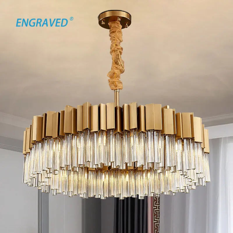 American Country Style Chandelier for Living Room Bedroom Gold Crystal Indoor Decoration Lighting Fixture Round Hanging Lamp
American Country Style Chandelier for Living Room Bedroom Gold Crystal Indoor Decoration Lighting Fixture Round Hanging Lamp