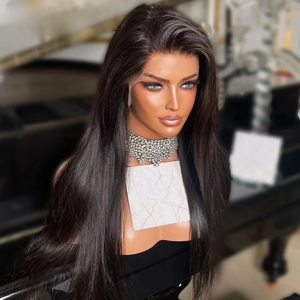 Мягкий черный прямой парик из натуральных волос 5x5 с шелковой основой, без клея, с HD-кружевом, европейский стиль, с детской линией роста, предварительно выщипанный, для париков или наращивания волос
Мягкий черный прямой парик из натуральных волос 5x5 с шелковой основой, без клея, с HD-кружевом, европейский стиль, с детской линией роста, предварительно выщипанный, для париков или наращивания волос