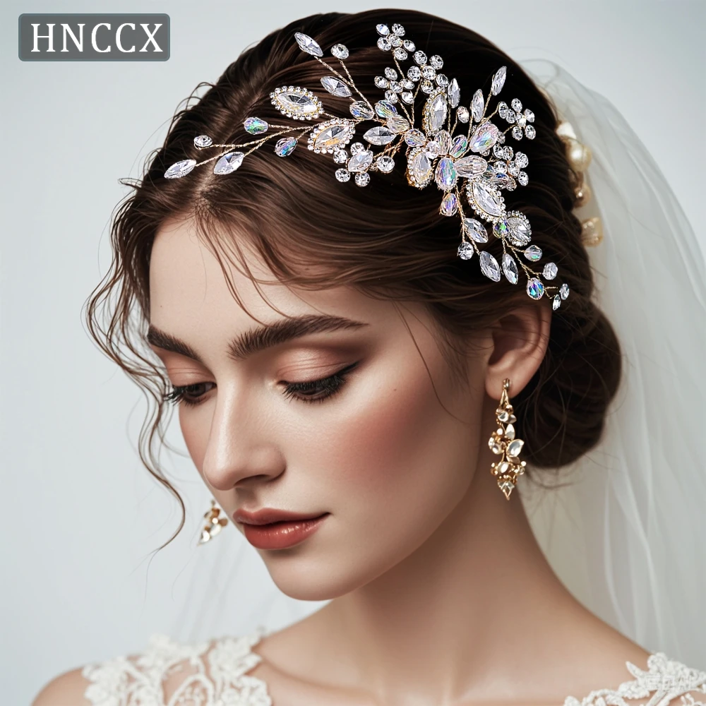 HNCCX Rhinestone Crystal Hair Comb Wedding Bride headdress Woman Fashion Headpiece Bridal Headwear Party Hair Ornaments CP898
HNCCX Rhinestone Crystal Hair Comb Wedding Bride headdress Woman Fashion Headpiece Bridal Headwear Party Hair Ornaments CP898