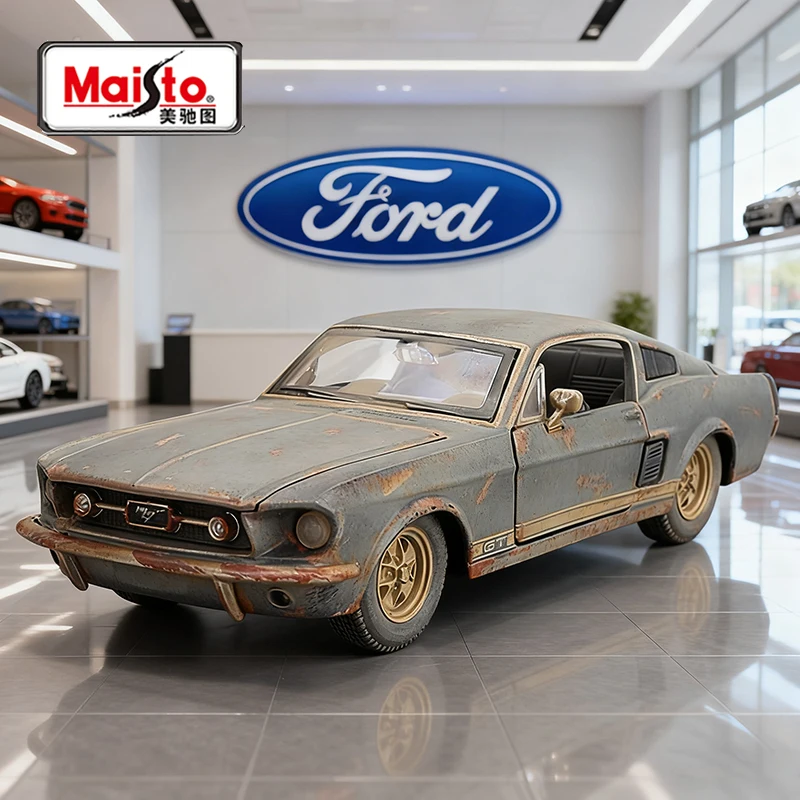 Maisto 1:24 Ford Mustang GT 1967, легкосплавный автомобиль, литье под давлением и игрушечный транспорт, модель автомобиля, миниатюрная масштабная модель автомобиля для детей
Maisto 1:24 Ford Mustang GT 1967, легкосплавный автомобиль, литье под давлением и игрушечный транспорт, модель автомобиля, миниатюрная масштабная модель автомобиля для детей