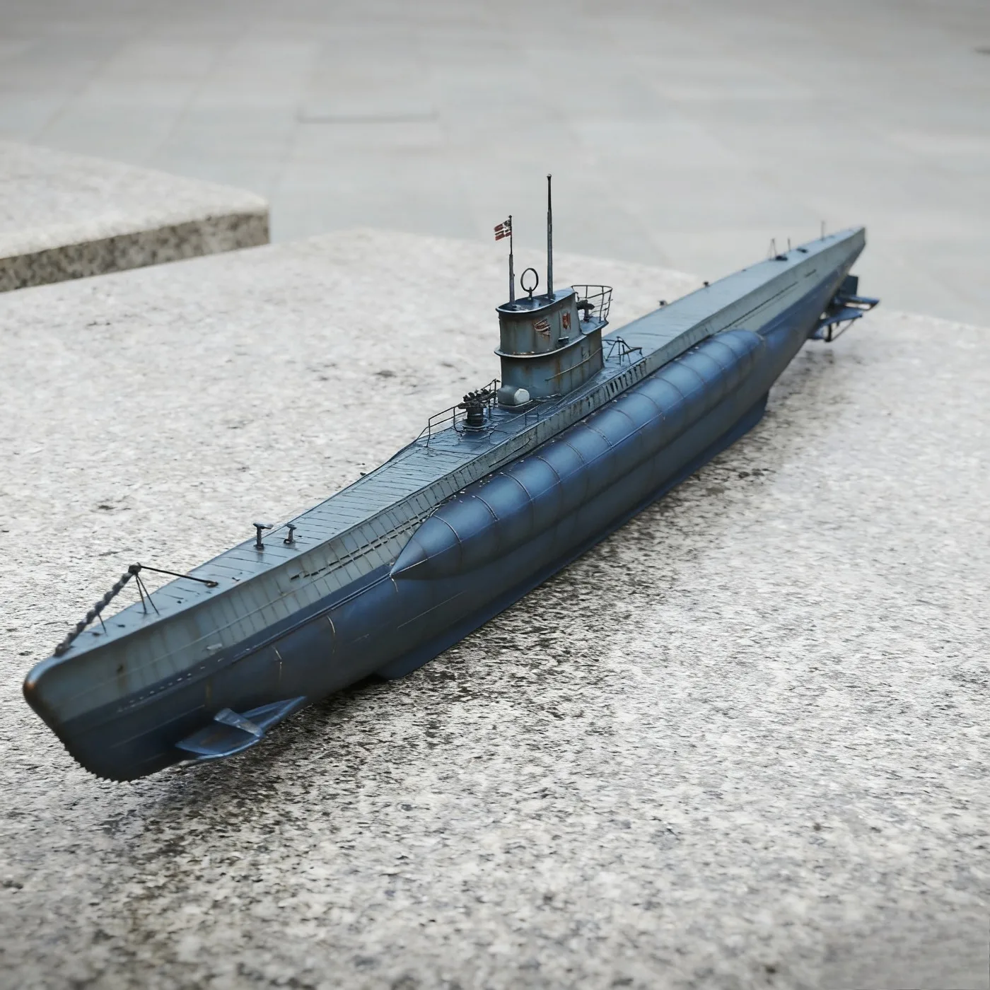 1/144 RC Ships 43cm Realistic Lever Remote-controlled U-boat Equipped with Dual Rudders RC Schiffe Model RTR Ship Toy
1/144 RC Ships 43cm Realistic Lever Remote-controlled U-boat Equipped with Dual Rudders RC Schiffe Model RTR Ship Toy