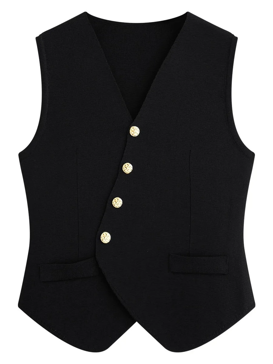 Women's Knitted Svel Vest Top V-ne Pullover Tank Top Regular Length Polyester Fiber Color Commute Sle
Women's Knitted Svel Vest Top V-ne Pullover Tank Top Regular Length Polyester Fiber Color Commute Sle