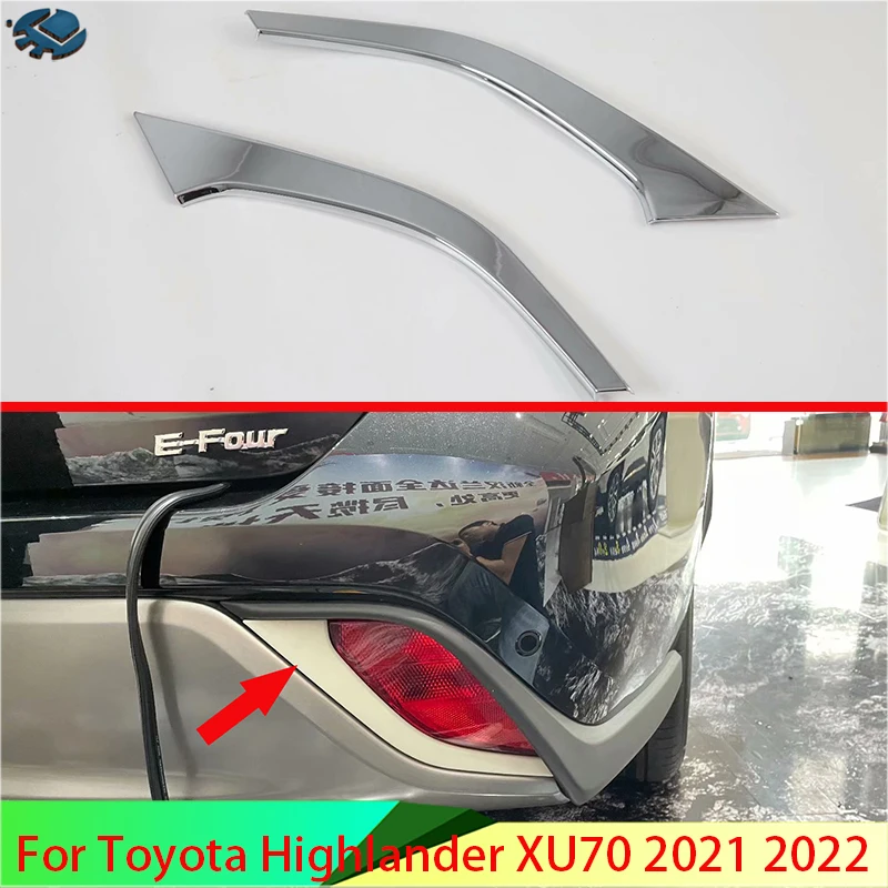 For Toyota Highlander XU70 2021 2022 ABS Chrome Rear Reflector Fog Light Lamp Cover Trim Bezel Frame Styling Garnish
For Toyota Highlander XU70 2021 2022 ABS Chrome Rear Reflector Fog Light Lamp Cover Trim Bezel Frame Styling Garnish