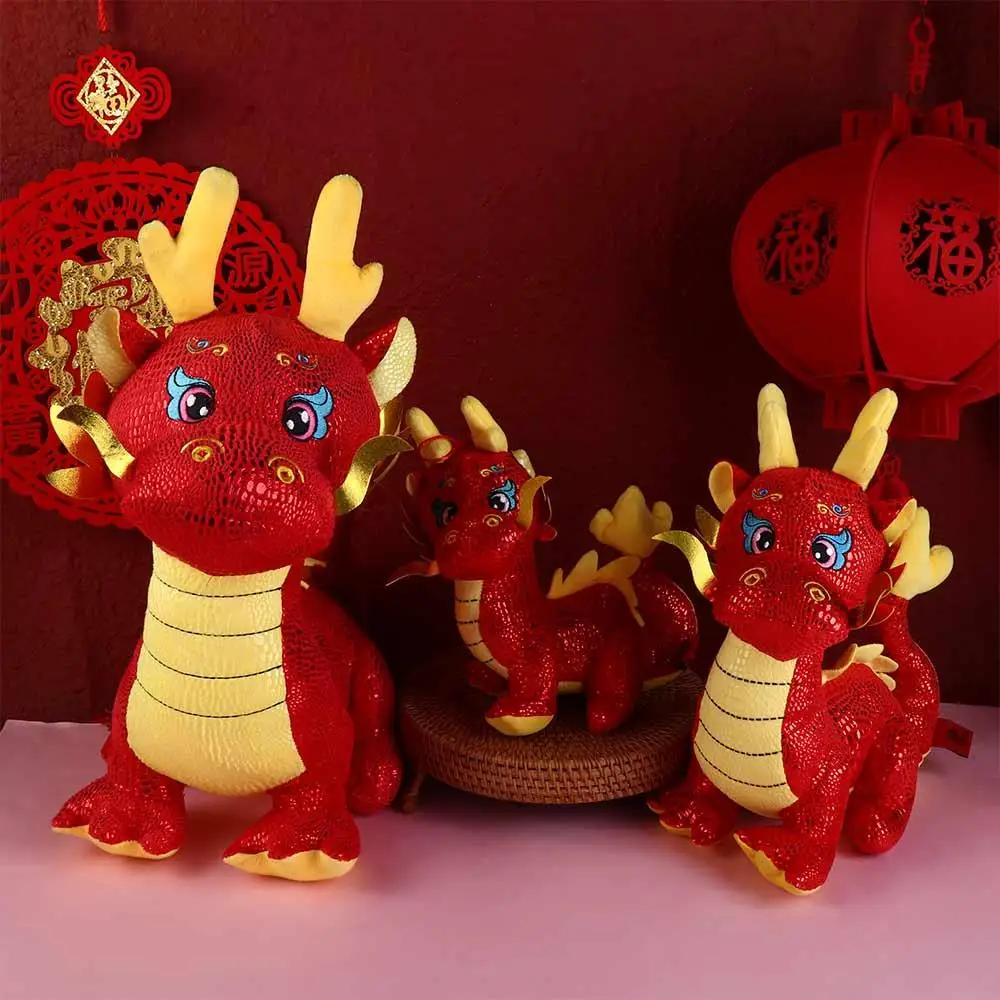 Lucky Cartoon Zodiac Dragon Doll Plush Stuffed Animal Chinese Dragon Mascot Soft Dragon Plush Toys Years Gift 
Lucky Cartoon Zodiac Dragon Doll Plush Stuffed Animal Chinese Dragon Mascot Soft Dragon Plush Toys Years Gift