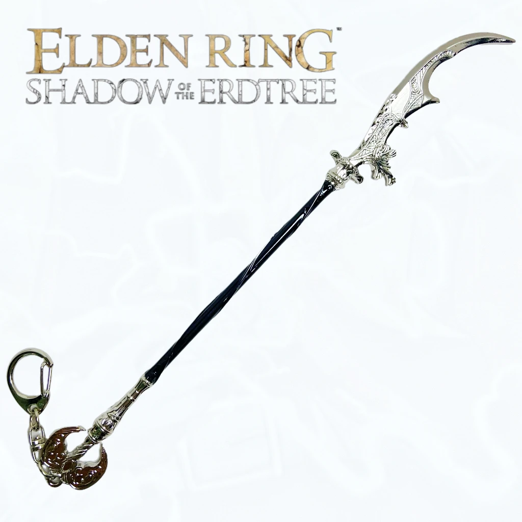 8,5 дюймов Elden Loretta War Sickle Металлический Меч Катана Катана Сабля Оригинальная Самурайская Сабля Ниндзя Нож Косплей Аксессуары Опора Игрушка
8,5 дюймов Elden Loretta War Sickle Металлический Меч Катана Катана Сабля Оригинальная Самурайская Сабля Ниндзя Нож Косплей Аксессуары Опора Игрушка