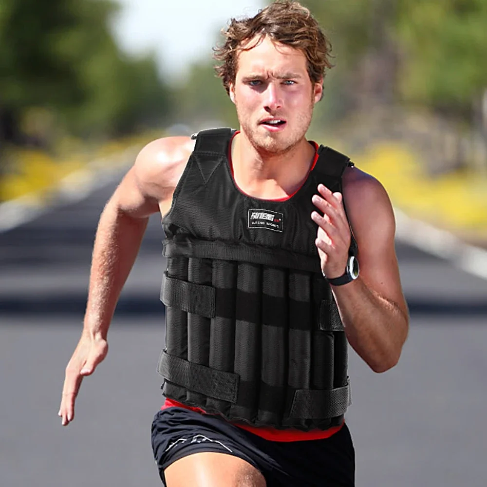 1 - 110LBS Adjustable Weighted Vest Running Loading Weighted Vest Training Workout Fitness Adjustable Waistcoat Jacket Man Women
1 - 110LBS Adjustable Weighted Vest Running Loading Weighted Vest Training Workout Fitness Adjustable Waistcoat Jacket Man Women