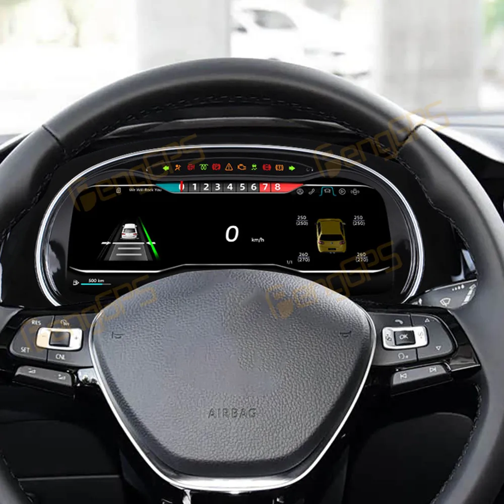Цифровая приборная панель LCD для Volkswagen Golf Mk7 2014-2020, многофункциональный спидометр, панель приборов, кокпит.
Цифровая приборная панель LCD для Volkswagen Golf Mk7 2014-2020, многофункциональный спидометр, панель приборов, кокпит.