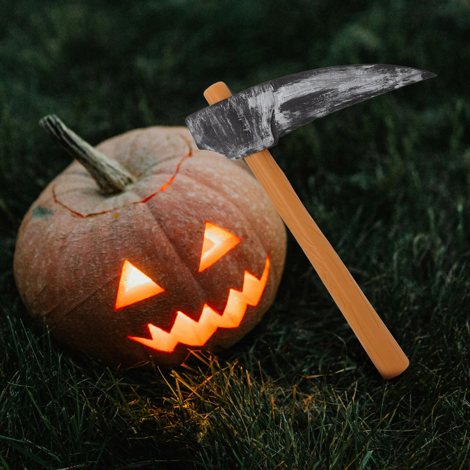 1pc Halloween Prop Simulated Costume Party Decoration Fake Witch Tool Stage Background Accessories For Adults
1pc Halloween Prop Simulated Costume Party Decoration Fake Witch Tool Stage Background Accessories For Adults