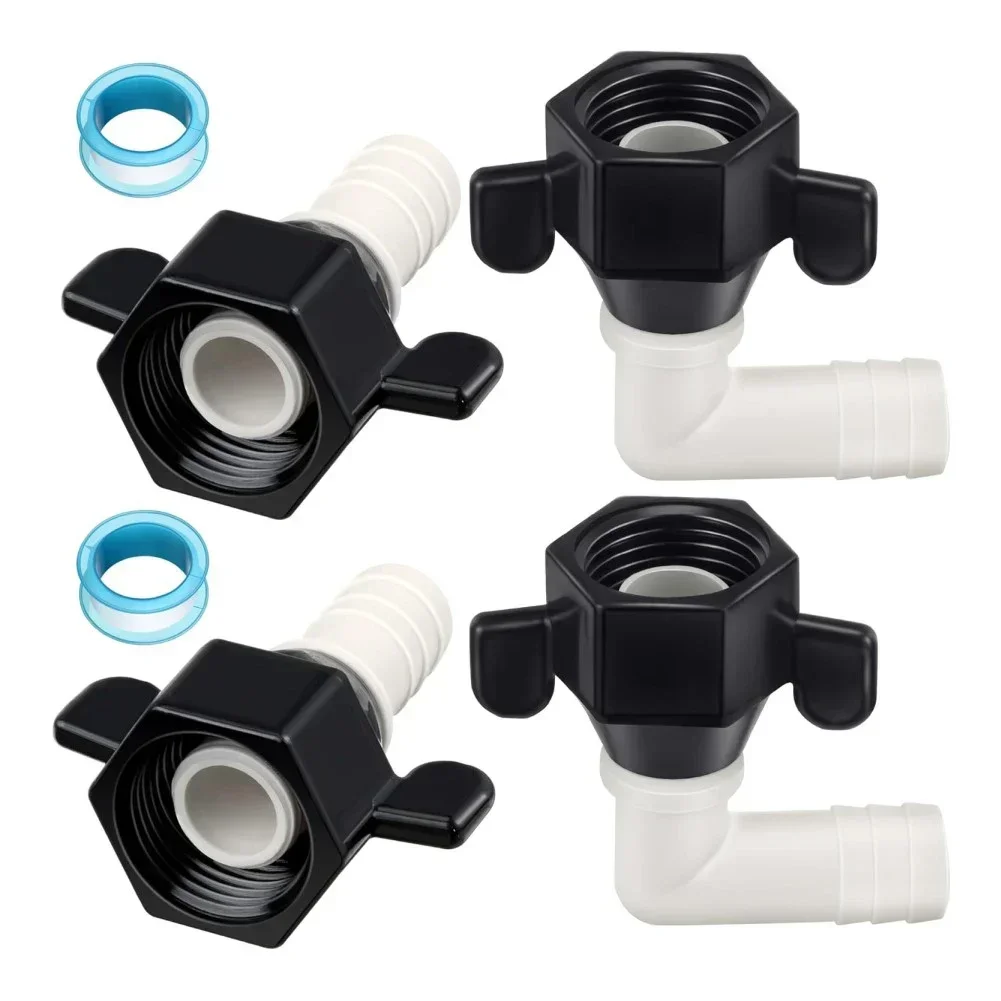 1/2"X14 NPTx1/2" Barb Elbow And Straight Swivel Adapter RV Water Pump Fittings Secure And Leakproof Connection Accessories
1/2"X14 NPTx1/2" Barb Elbow And Straight Swivel Adapter RV Water Pump Fittings Secure And Leakproof Connection Accessories