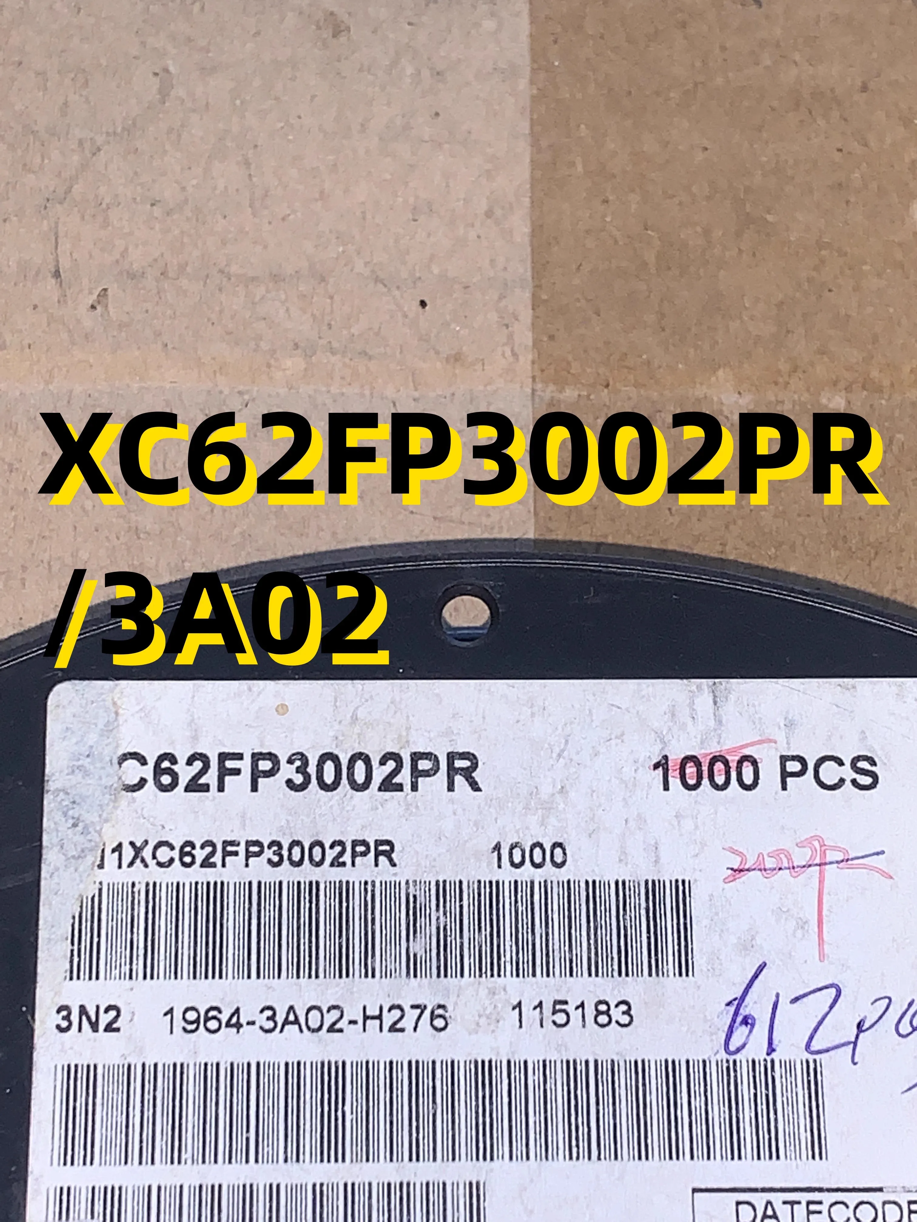 20pcs XC62FP3002PR/3A02 03+ SOT89 
20pcs XC62FP3002PR/3A02 03+ SOT89