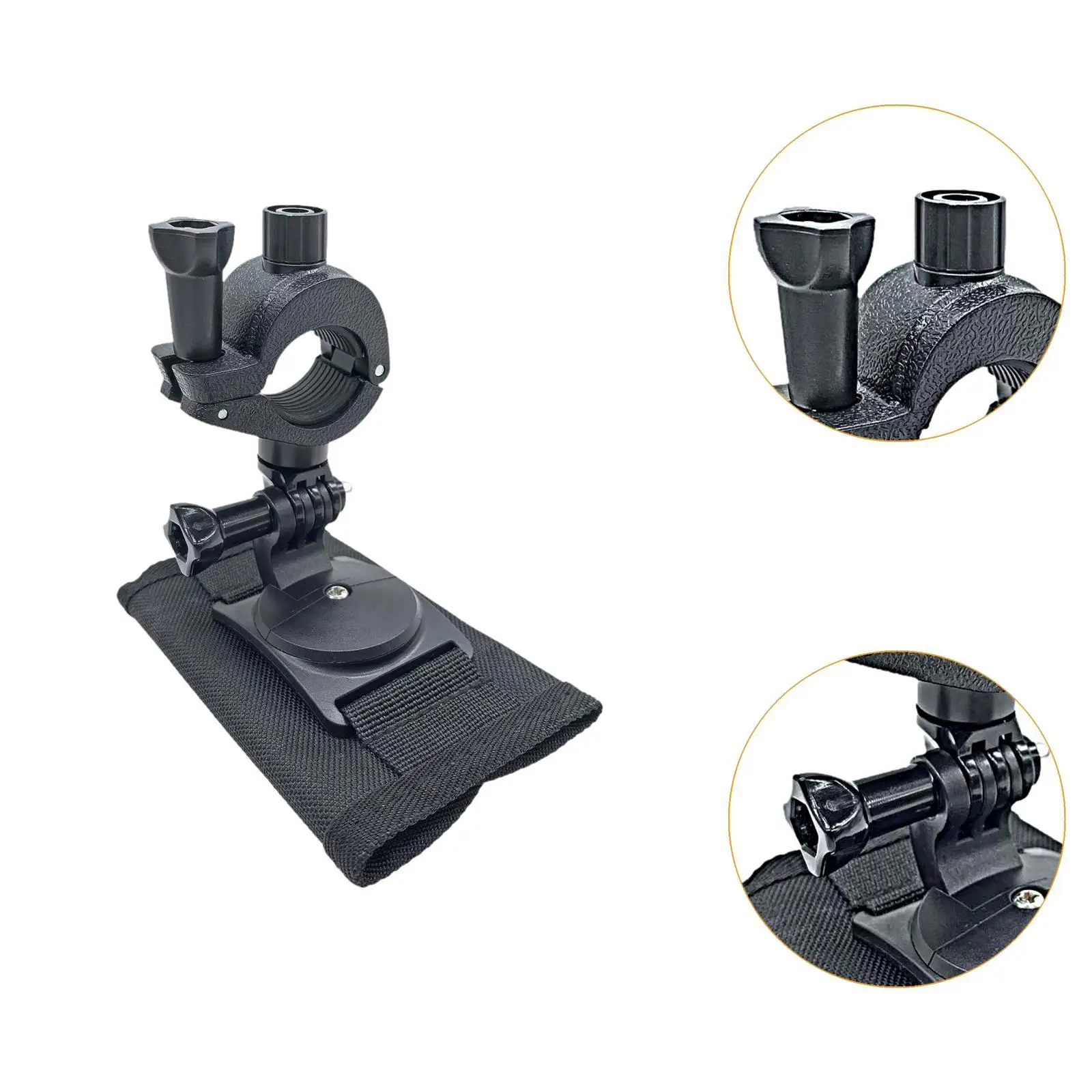 Backpacks Straps Flashlight Holder, Easy Installation Premium, Durability, 360 Degree Rotating Torch Mount, Adjustable Angles
Backpacks Straps Flashlight Holder, Easy Installation Premium, Durability, 360 Degree Rotating Torch Mount, Adjustable Angles