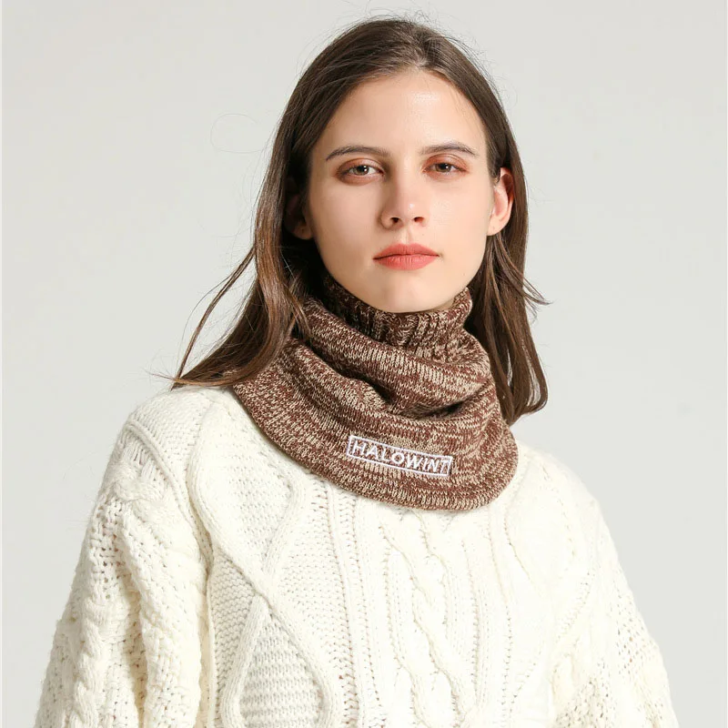 Women Men Warm Knitted Neckerchief Winter Thicken Warm Windproof Ring Neck Scarf Outdoor Full Face Mask Muffler Fashion Soft
Women Men Warm Knitted Neckerchief Winter Thicken Warm Windproof Ring Neck Scarf Outdoor Full Face Mask Muffler Fashion Soft