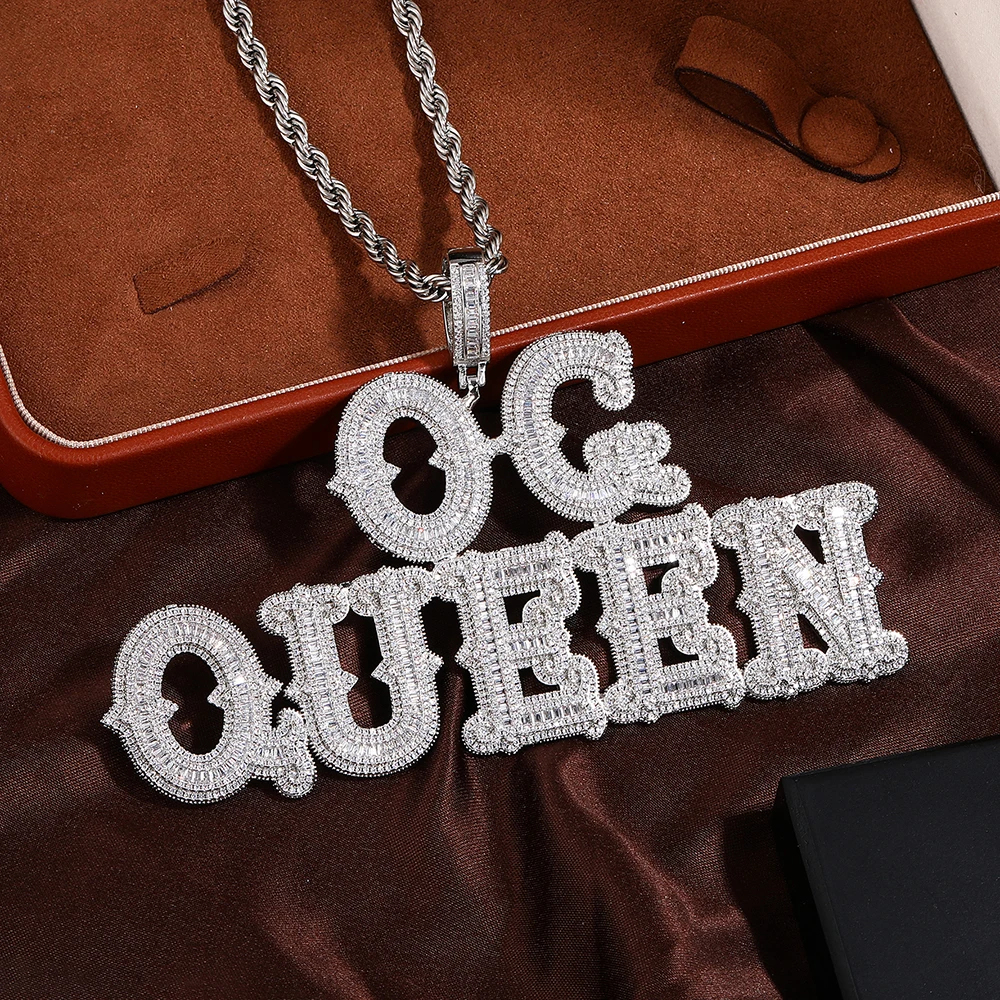 Bling CZ Thorny Letter Name Pendant Hiphop Necklace Luxury Jewelry Paved Iced Out Cubic Zirconia Fashion Men Jewelries Rapper
Bling CZ Thorny Letter Name Pendant Hiphop Necklace Luxury Jewelry Paved Iced Out Cubic Zirconia Fashion Men Jewelries Rapper