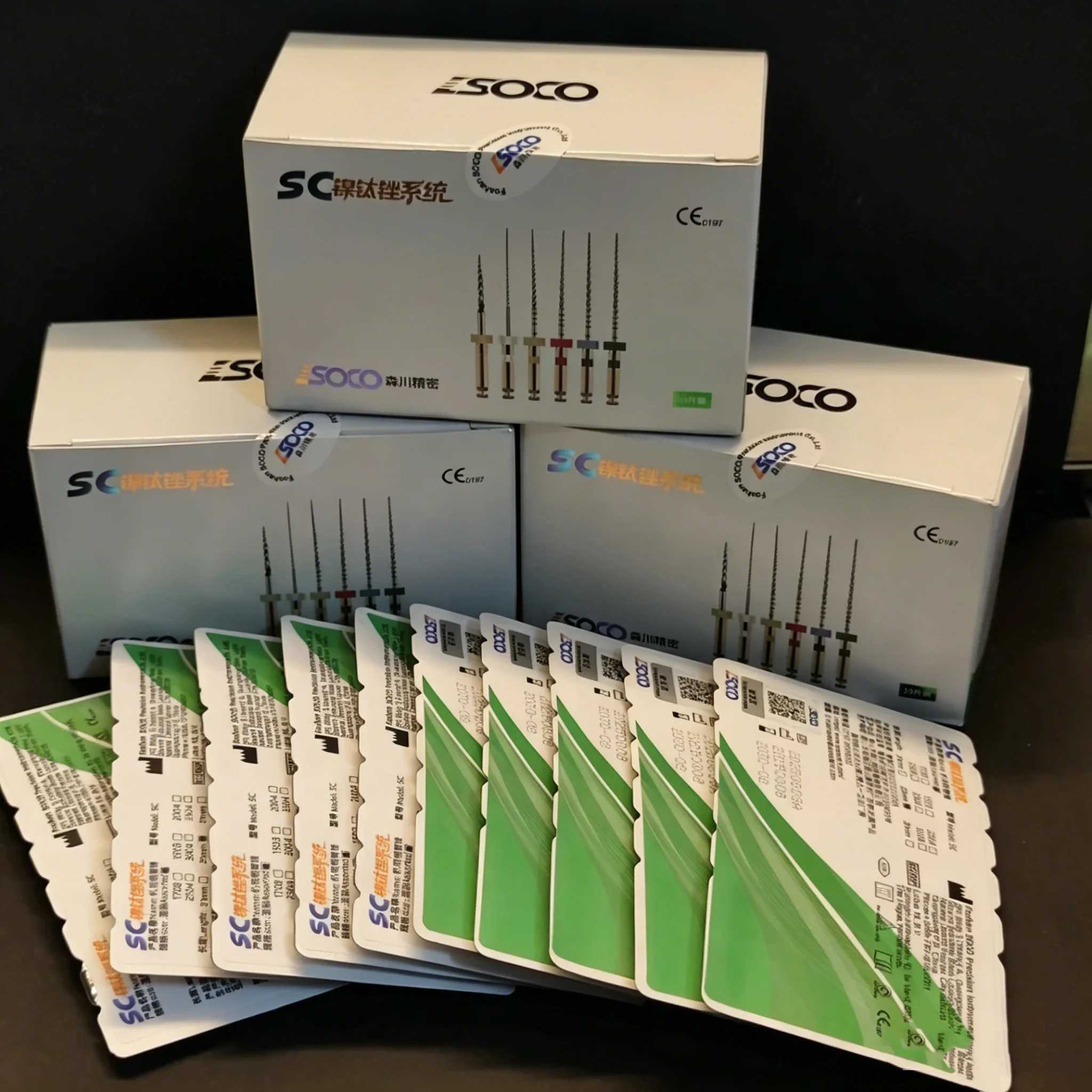 SOCO 10 Box Factory Outlet Dental Nickel Titanium Heat Activation Root Canal File Endodontic Rotary Files Dental Materials
SOCO 10 Box Factory Outlet Dental Nickel Titanium Heat Activation Root Canal File Endodontic Rotary Files Dental Materials