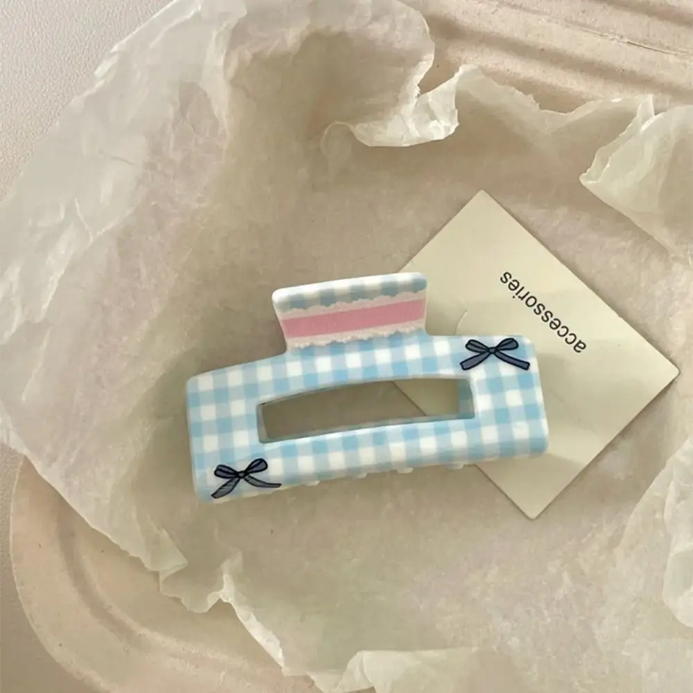 Заколка-краб для волос в корейском стиле, треугольная, с цветочным узором, акриловая, с бантом, геометрическая, для повседневного использования
Заколка-краб для волос в корейском стиле, треугольная, с цветочным узором, акриловая, с бантом, геометрическая, для повседневного использования