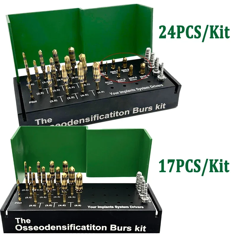 Kit Dental Osseodensification Burs for Dental Alveolotomy Implant Oral Surgery Stainless Steel Dentist Lab Instrument Material
Kit Dental Osseodensification Burs for Dental Alveolotomy Implant Oral Surgery Stainless Steel Dentist Lab Instrument Material