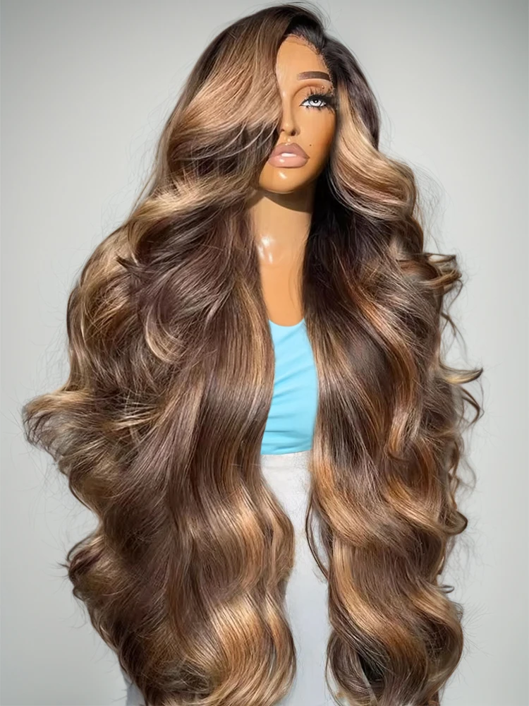 13x4 Glueless Highlight 4/27 Body Wave Wig Human Hair Ready To Wear 36Inch Colored Blonde Transparent Lace Frontal Wig For Women
13x4 Glueless Highlight 4/27 Body Wave Wig Human Hair Ready To Wear 36Inch Colored Blonde Transparent Lace Frontal Wig For Women