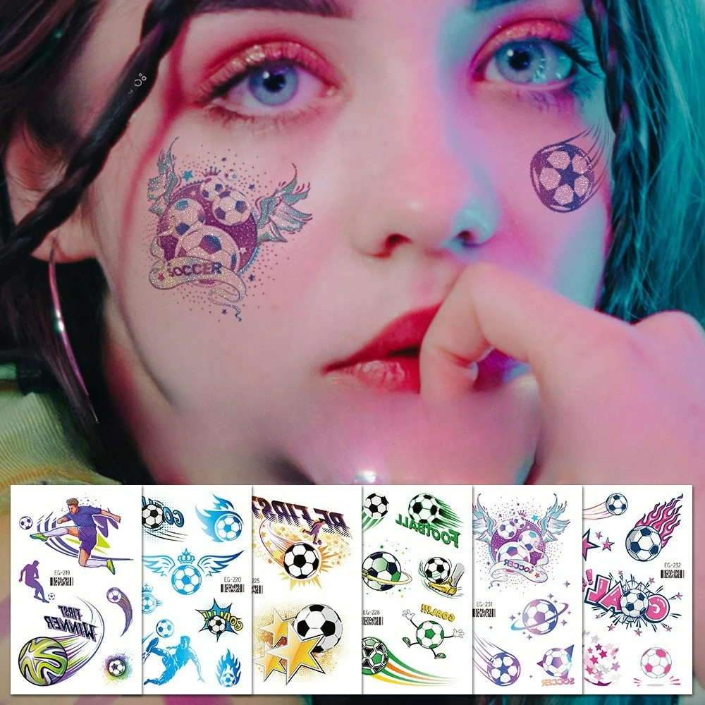 New glitter football tattoo stickers waterproof color football Temporary tattoo stickers
New glitter football tattoo stickers waterproof color football Temporary tattoo stickers