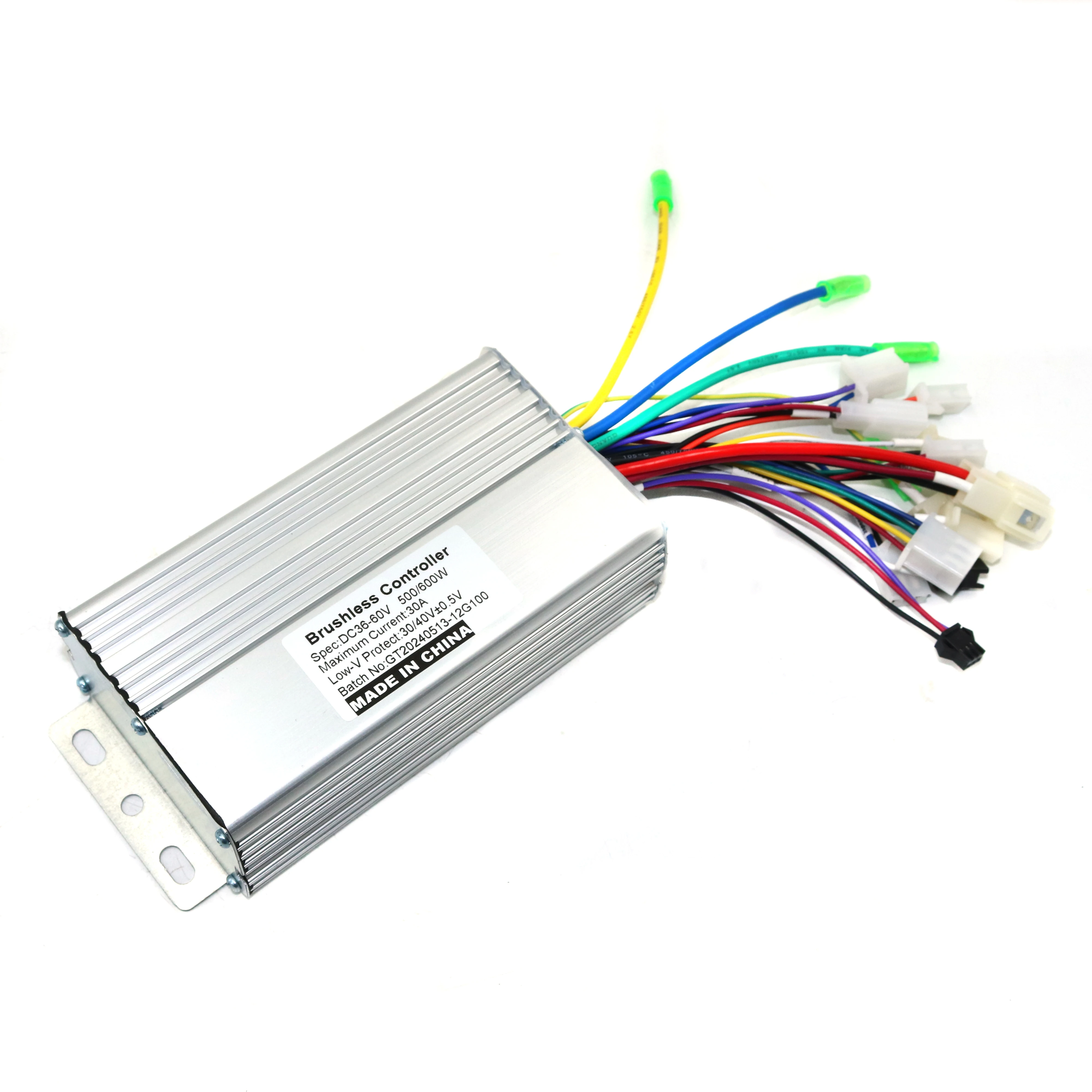 YAO Sensor/Sensorless 36V/48V/60V 500/600W E-bike Brushless Speed Controller
YAO Sensor/Sensorless 36V/48V/60V 500/600W E-bike Brushless Speed Controller