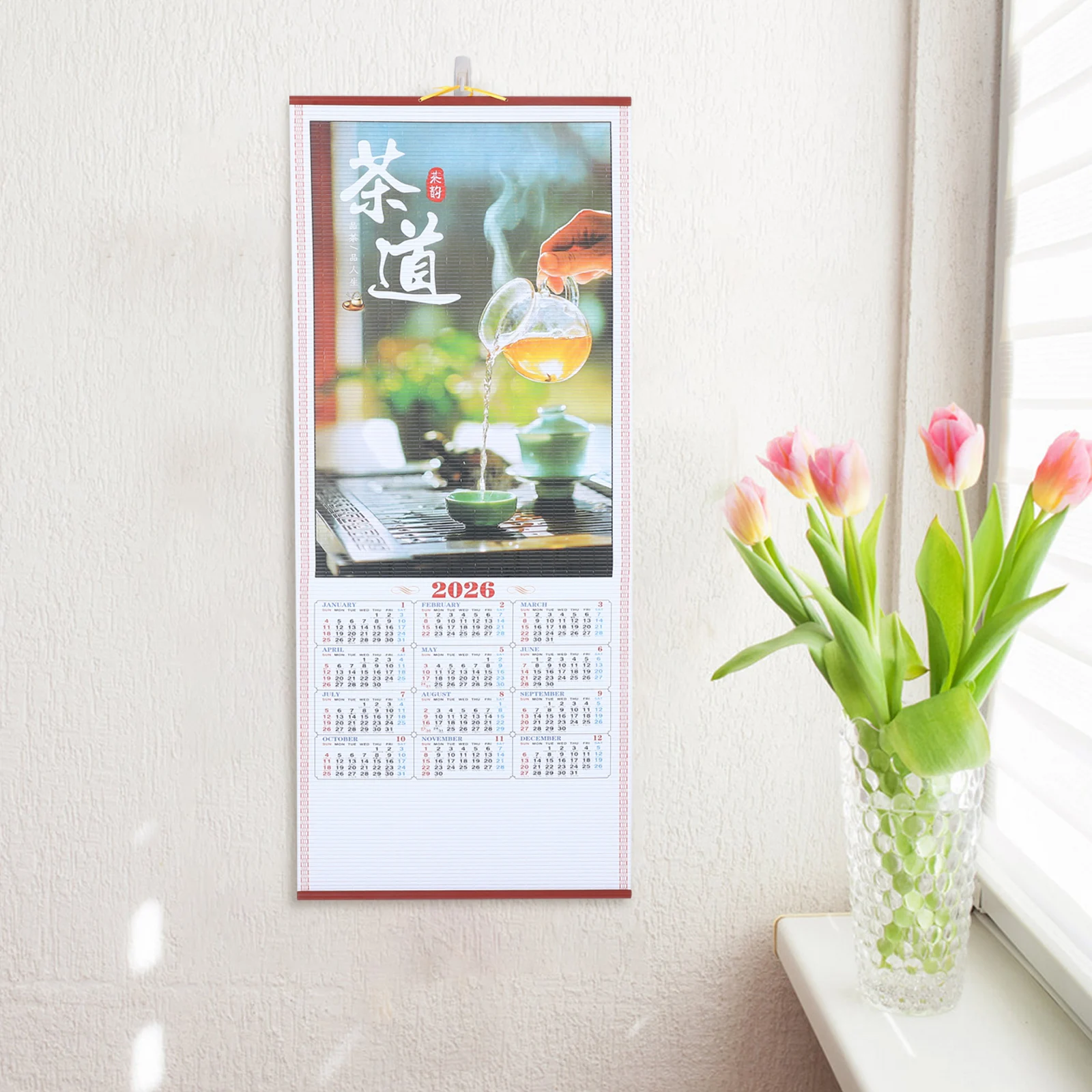 2026 Horse Year Wall Large Chinese Scroll Hanging Calendar Aesthetic Lunar Year Decor For Office Living Room Traditional Zodiac
2026 Horse Year Wall Large Chinese Scroll Hanging Calendar Aesthetic Lunar Year Decor For Office Living Room Traditional Zodiac