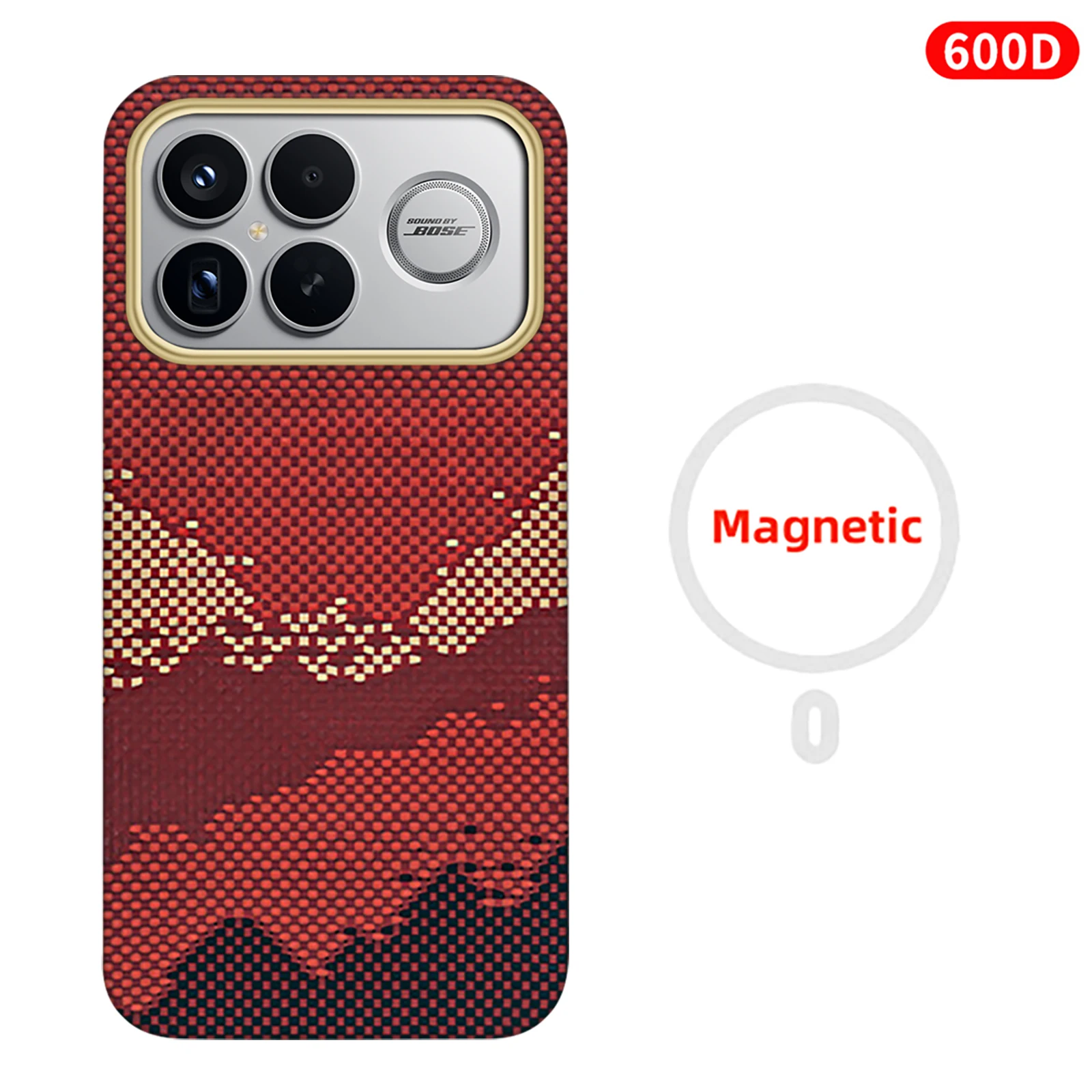 For Redmi K90 Pro Max Case Carbon Case 600d Kevlar Aramid Fiber Fabric Thin Hard Cover Magnetic Balckslimligh
For Redmi K90 Pro Max Case Carbon Case 600d Kevlar Aramid Fiber Fabric Thin Hard Cover Magnetic Balckslimligh