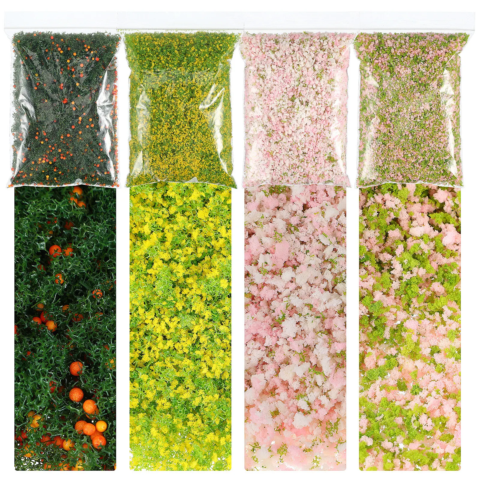 4Packs DIY Scale Foliage Materials Creative Miniature Tree Scatter for Realistic Scenery Basing Diorama Landscape Supplies
4Packs DIY Scale Foliage Materials Creative Miniature Tree Scatter for Realistic Scenery Basing Diorama Landscape Supplies