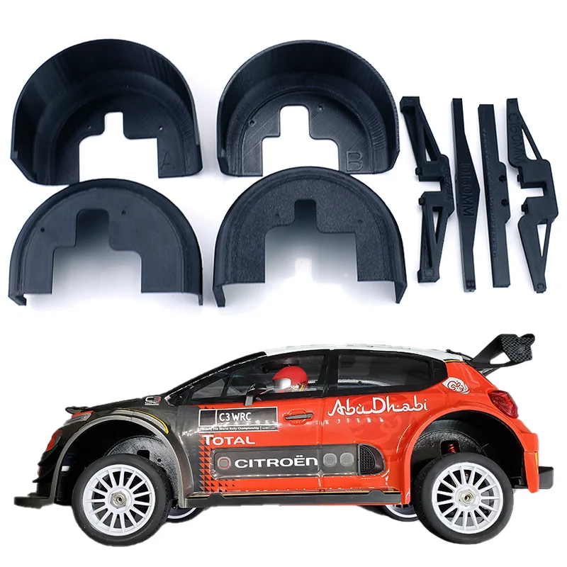 3D Printing Front and Rear Fenders for 1/7 Hyper Go mjxrc 7303 C3 Remote Control Car Off-road High Speed RC Cars Truck
3D Printing Front and Rear Fenders for 1/7 Hyper Go mjxrc 7303 C3 Remote Control Car Off-road High Speed RC Cars Truck