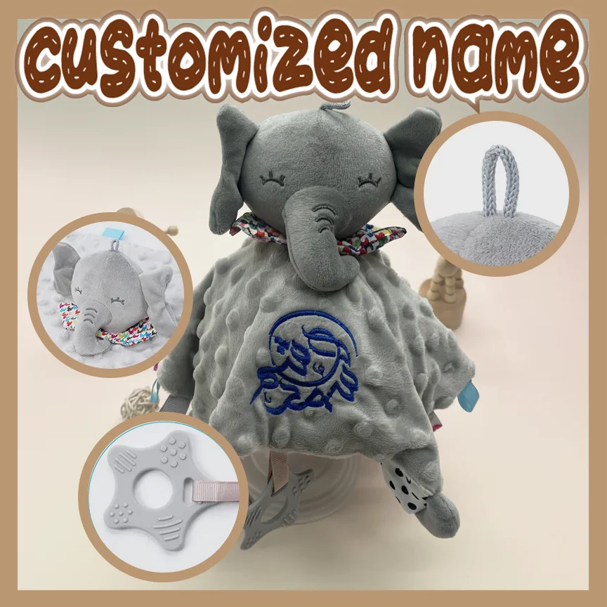 Customized Safety Doll with Embroidered Baby Name And Animal Design Personalized Baby Shower Gift for 1st Birth
Customized Safety Doll with Embroidered Baby Name And Animal Design Personalized Baby Shower Gift for 1st Birth