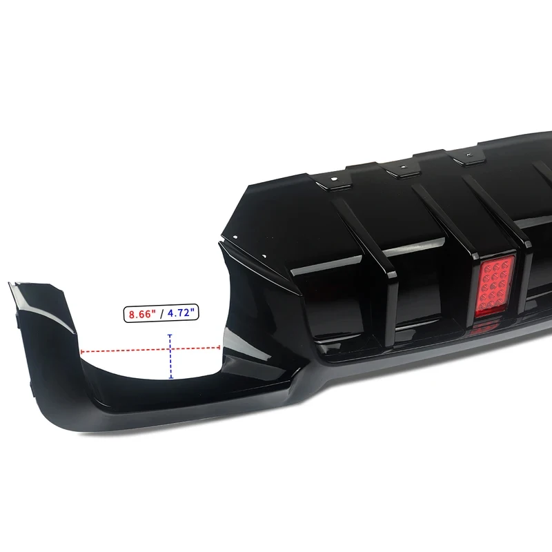 MagicKit 5 Series F10 F11 528i 540i M5 Sport Bumper Lip 2010 2011-2016 Rear Diffuser with LED Light Carbon Fiber Look
MagicKit 5 Series F10 F11 528i 540i M5 Sport Bumper Lip 2010 2011-2016 Rear Diffuser with LED Light Carbon Fiber Look