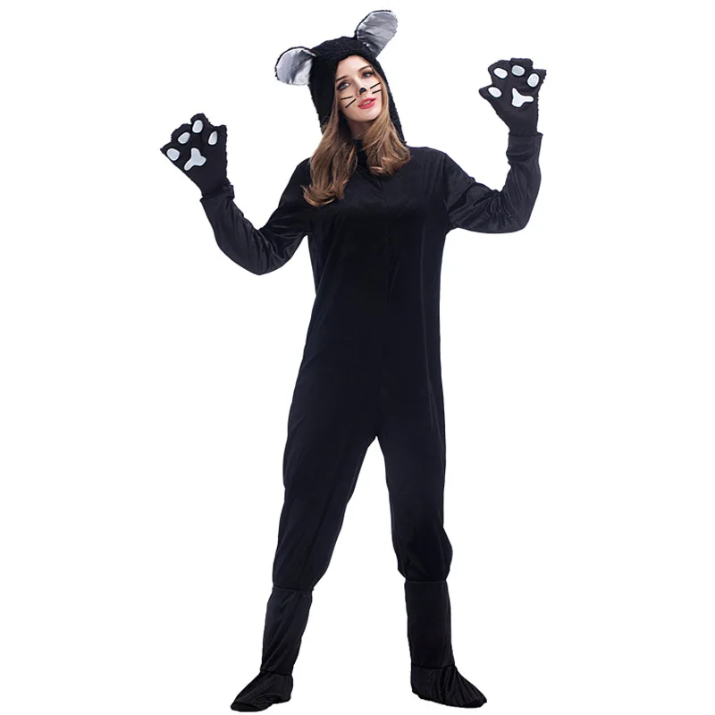 loween Women's Bla Onesie Animal Costume Cute Hooded Suit Cosplay Outfit Ideal for Par And Stage Performances
loween Women's Bla Onesie Animal Costume Cute Hooded Suit Cosplay Outfit Ideal for Par And Stage Performances
