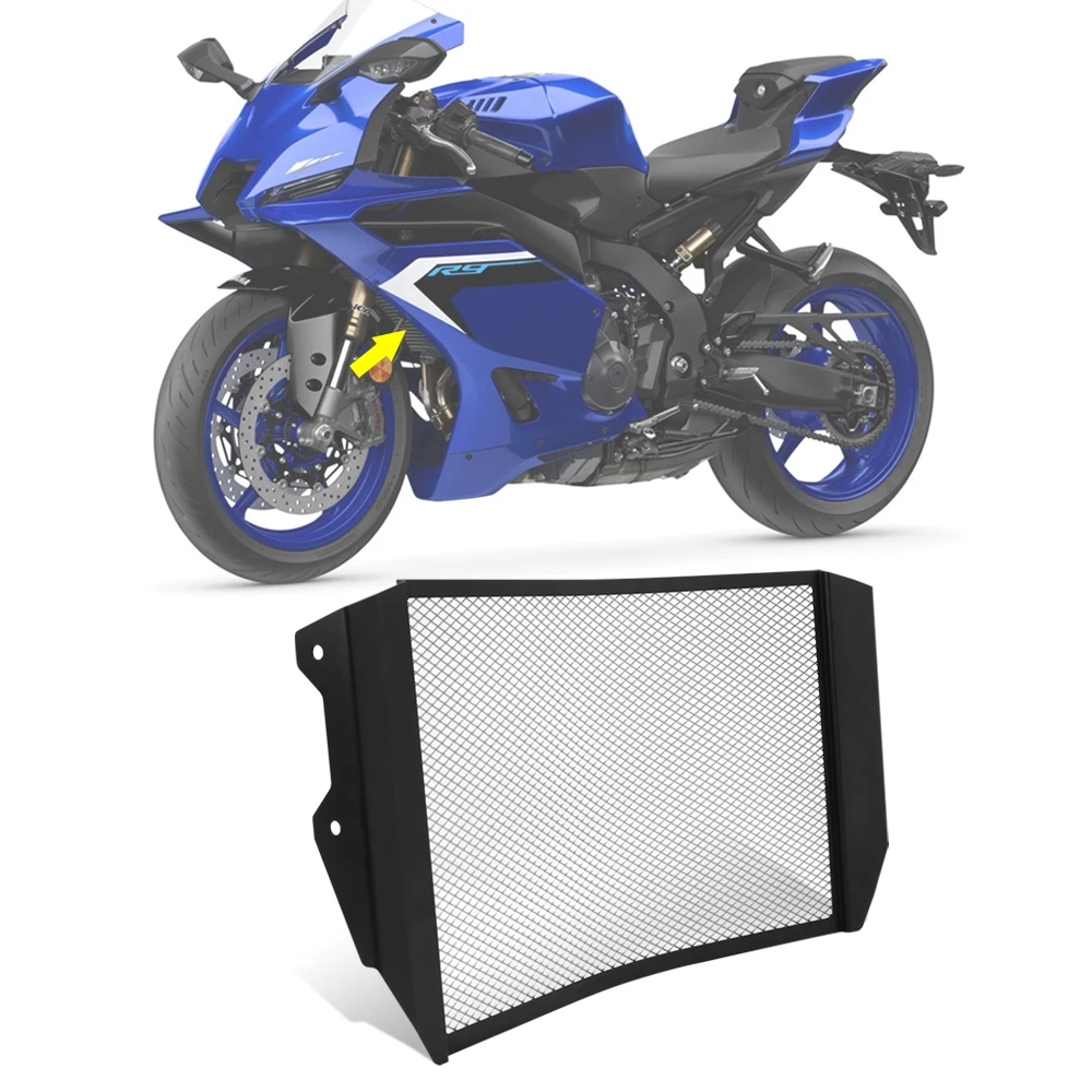 For YZFR9 YZF R9 2025 YZF-R9 2024 Motorcycle Radiator Guard Oil Cooler Protector Grille Protective Grill Cover
For YZFR9 YZF R9 2025 YZF-R9 2024 Motorcycle Radiator Guard Oil Cooler Protector Grille Protective Grill Cover