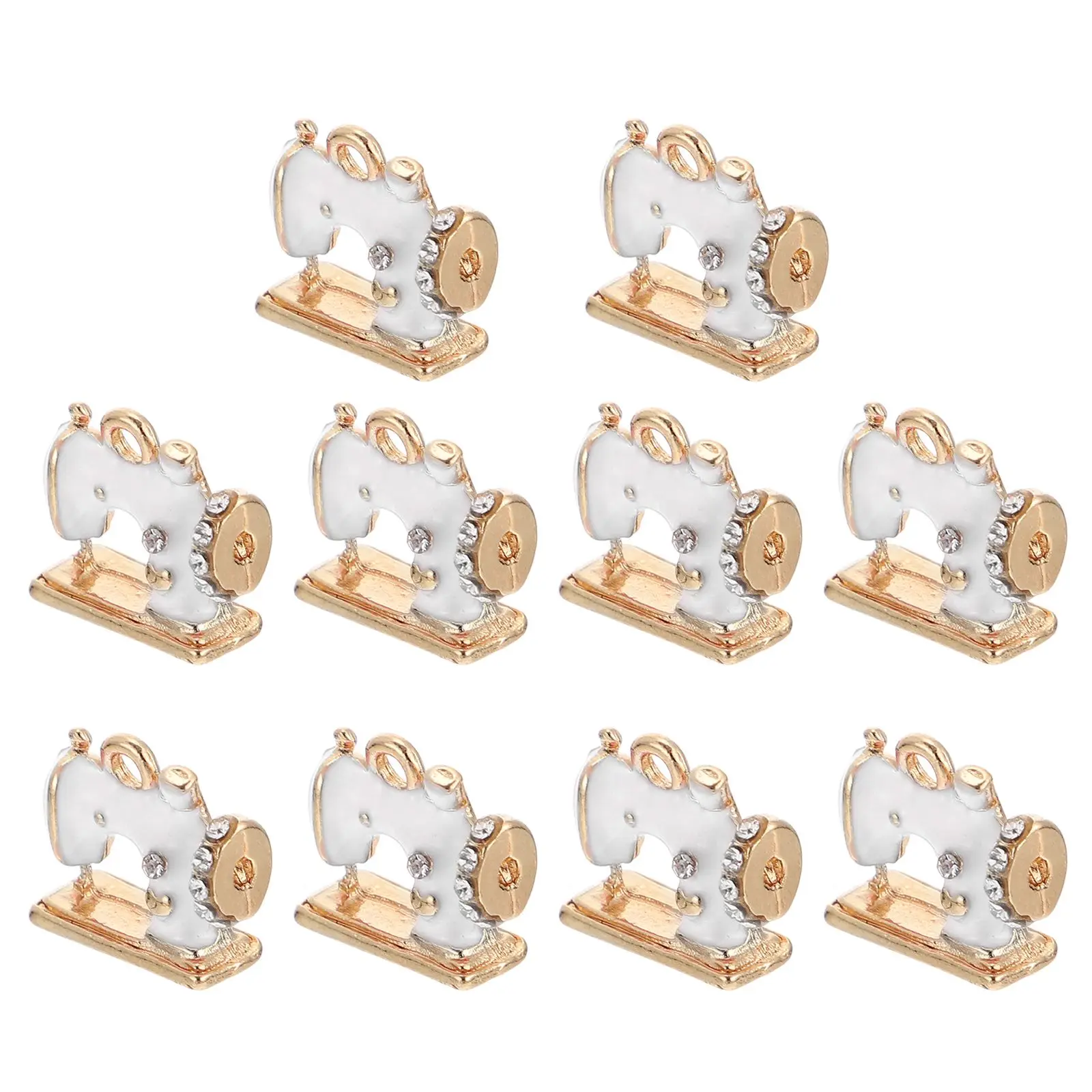 10 Pcs Retro Sewing Machine Pendant Alloy Jewelry Accessories Decorations Charms DIY Supplies Necklace Bracelet Making
10 Pcs Retro Sewing Machine Pendant Alloy Jewelry Accessories Decorations Charms DIY Supplies Necklace Bracelet Making