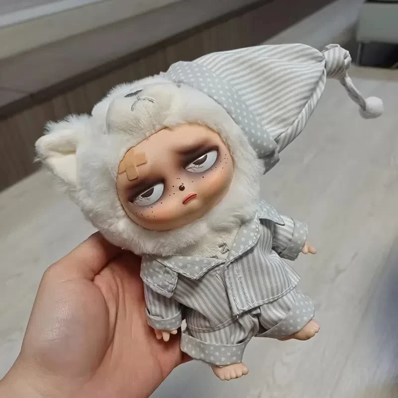 Sleepy Grumpipi Series Vinyl Face Doll Blind Box Macaron Colored Pendant Bag Trendy Collection Model Toy Gift for Toy Collectors
Sleepy Grumpipi Series Vinyl Face Doll Blind Box Macaron Colored Pendant Bag Trendy Collection Model Toy Gift for Toy Collectors