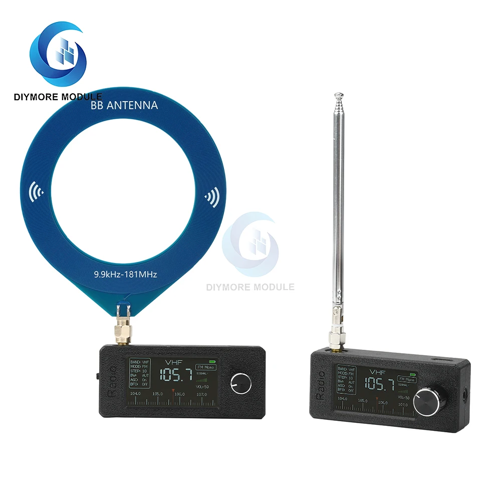 9.9-108MHz 1.9-inch IPS Color Screen Display SI4732 Mini Shortwave Radio Support Broadcasting Full Band LSB/USB/AM/FM
9.9-108MHz 1.9-inch IPS Color Screen Display SI4732 Mini Shortwave Radio Support Broadcasting Full Band LSB/USB/AM/FM