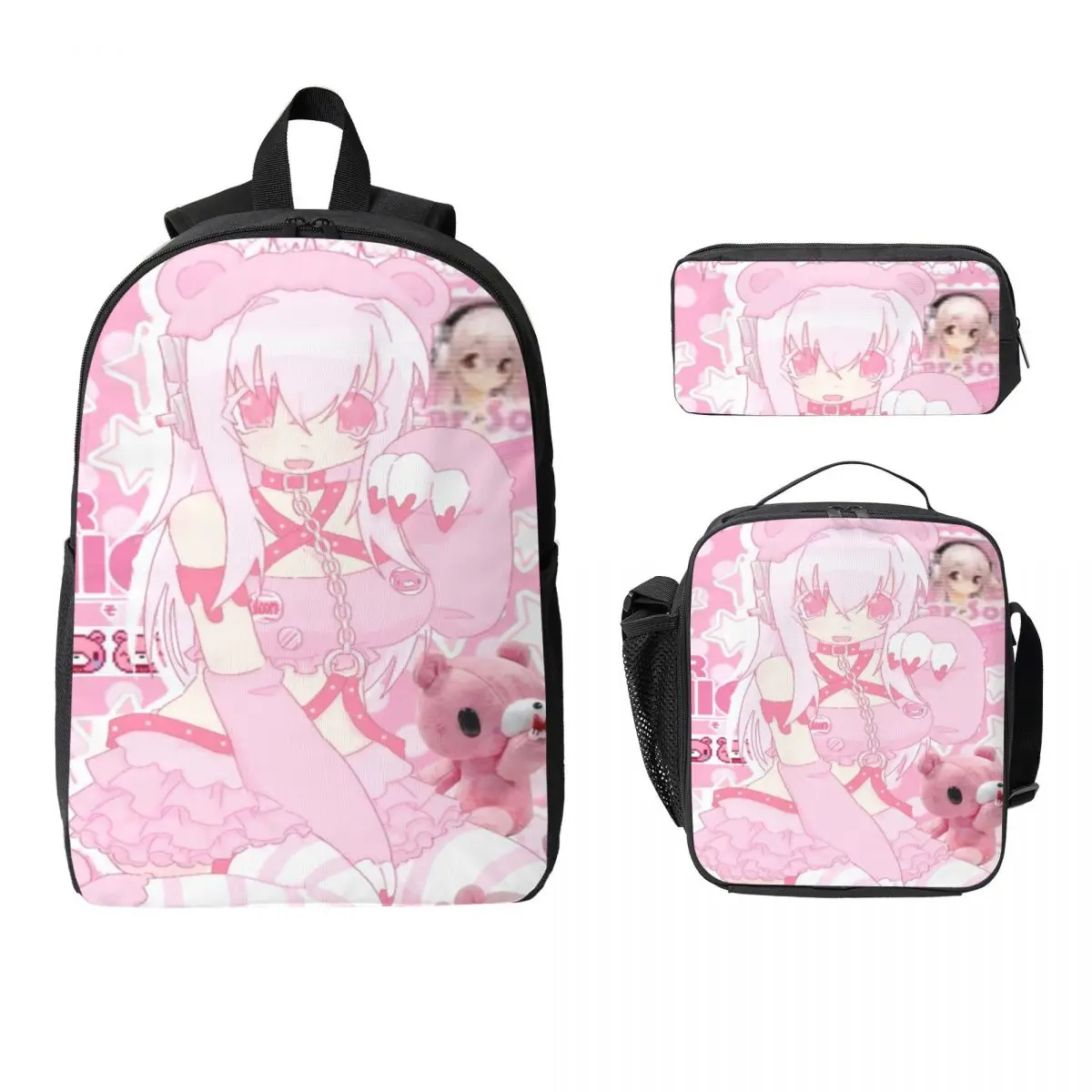 3 шт., набор рюкзаков Super Sonicos для детей, сумки для ручек, наборы сумок для книг с коробкой для обеда для школьников, рюкзак
3 шт., набор рюкзаков Super Sonicos для детей, сумки для ручек, наборы сумок для книг с коробкой для обеда для школьников, рюкзак