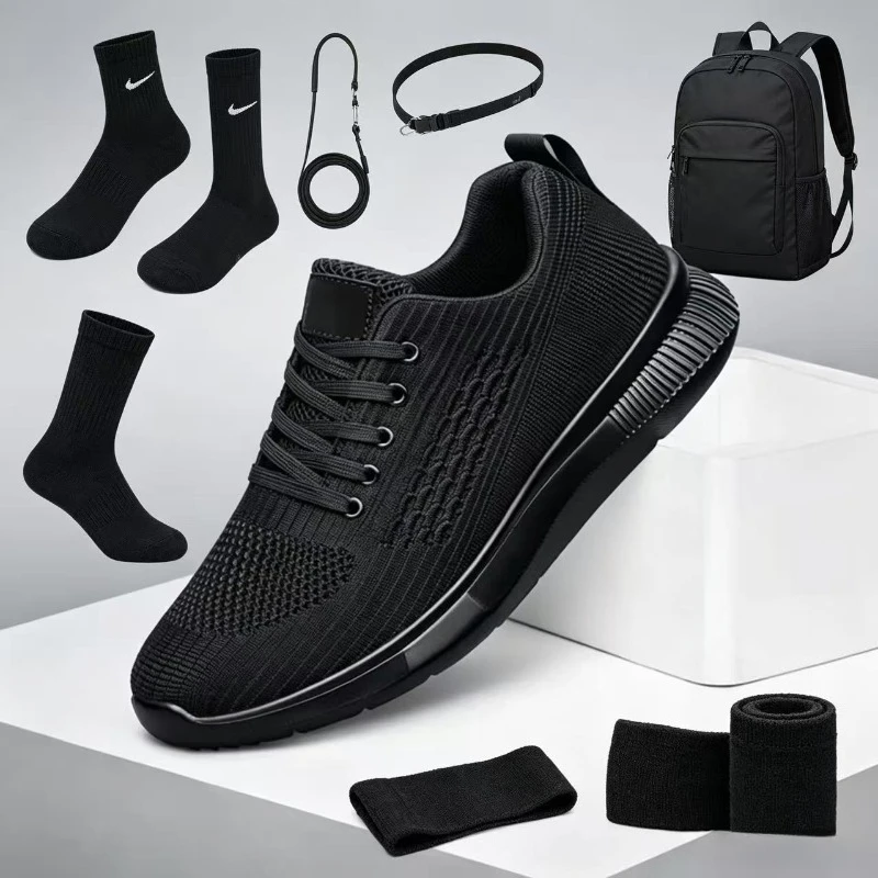 Men Size 37-47 Breathable Mesh Elevator Sport Shoes Soft Comfortable 6-8cm Hidden Heels Height Increasing Sneakes Lift Casual
Men Size 37-47 Breathable Mesh Elevator Sport Shoes Soft Comfortable 6-8cm Hidden Heels Height Increasing Sneakes Lift Casual