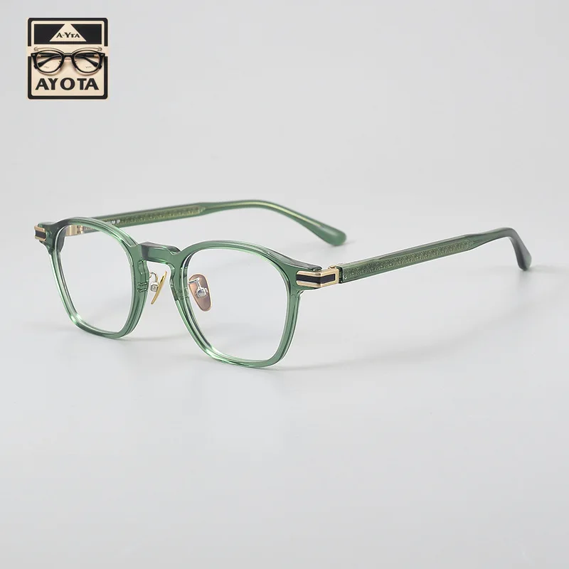 Designer Acetate Men's Square Retro Glasses Frame E-082 High Quality Hand-made Optical Reading Prescription Eyewear for Women
Designer Acetate Men's Square Retro Glasses Frame E-082 High Quality Hand-made Optical Reading Prescription Eyewear for Women