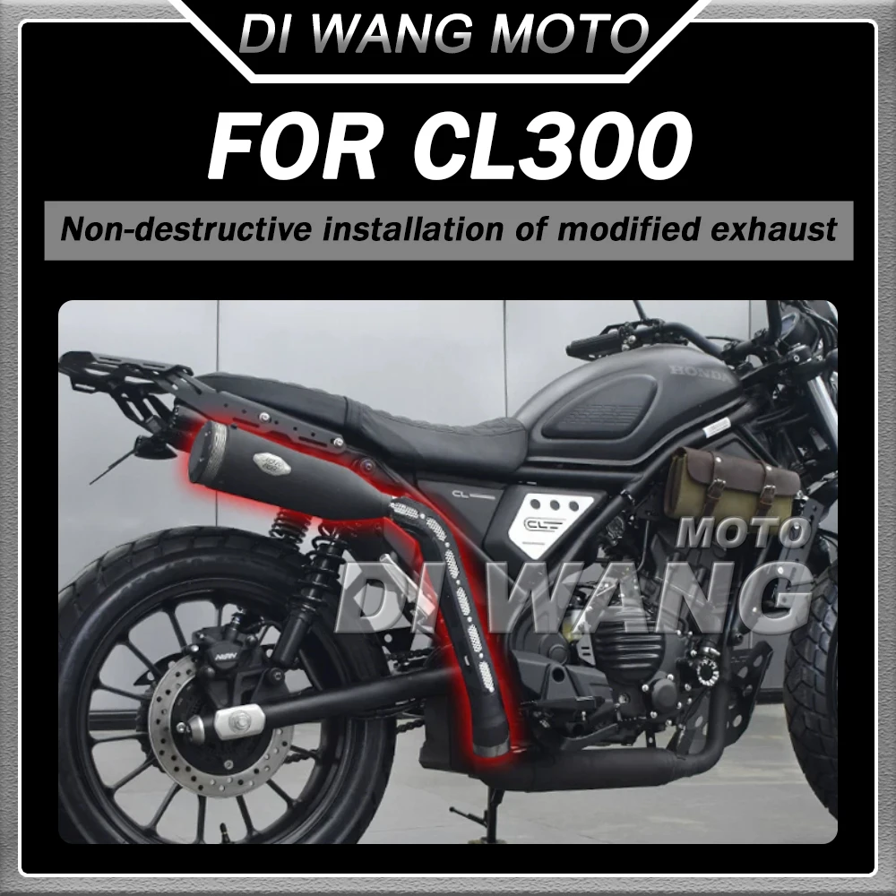 For Honda CL300 CL 300 High-mounted Exhaust Pipe Single Outlet on The Right Side
For Honda CL300 CL 300 High-mounted Exhaust Pipe Single Outlet on The Right Side