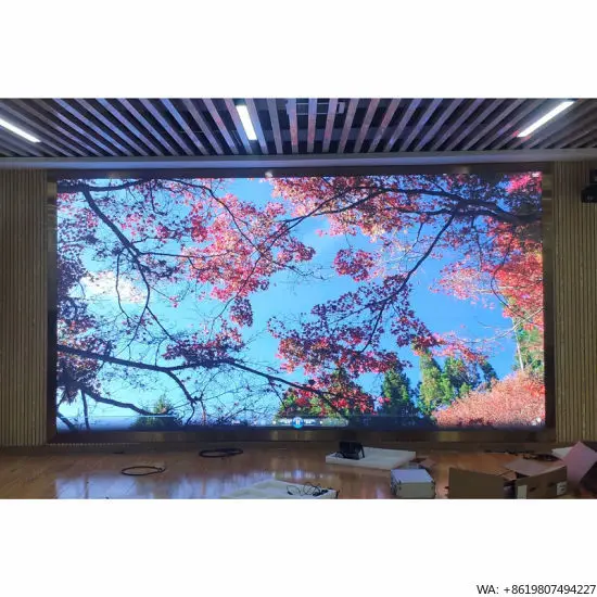 High Resolution Custom Size P1.53 Indoor Led Screen Display 4k RGB 640x480mm Cinema Tv Studio Led Video Wall
High Resolution Custom Size P1.53 Indoor Led Screen Display 4k RGB 640x480mm Cinema Tv Studio Led Video Wall