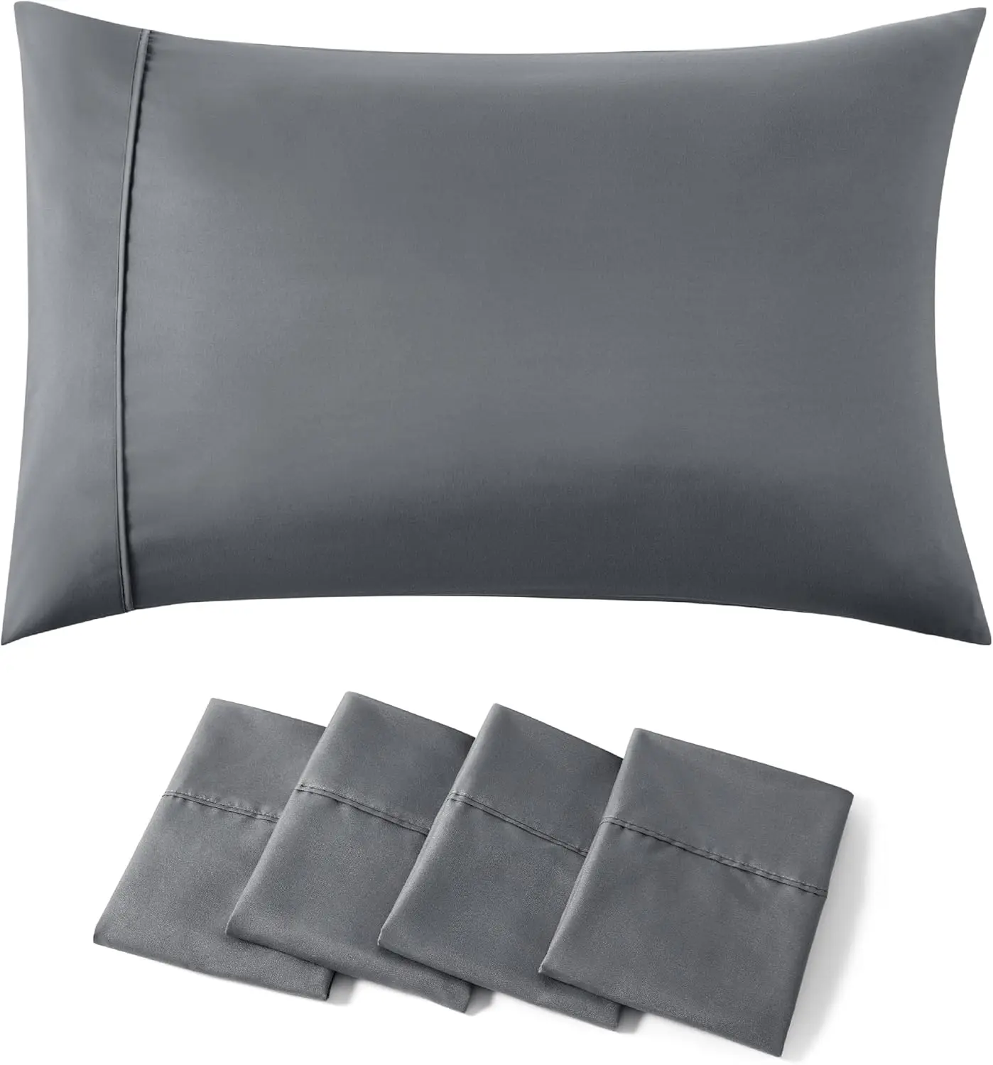 Queen Pillow Cases Set of 4 - Dark Grey Brushed Microfiber Pillowcases 4 Pack, Super Soft and Cozy Gray Pillowcase, Pillow Case
Queen Pillow Cases Set of 4 - Dark Grey Brushed Microfiber Pillowcases 4 Pack, Super Soft and Cozy Gray Pillowcase, Pillow Case