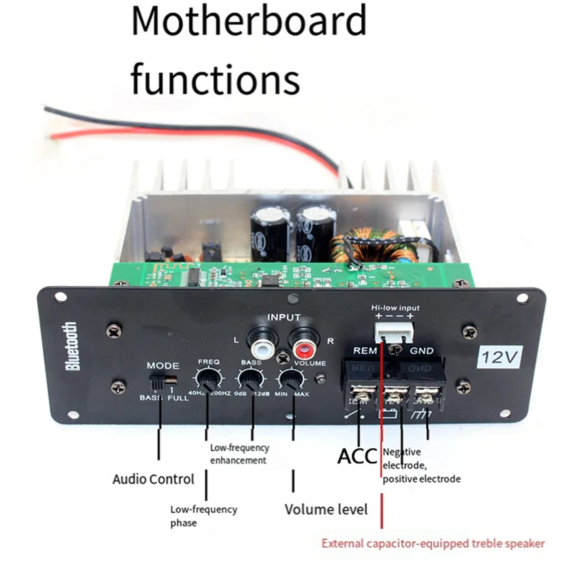 ABKP-12V 800 Вт автомобильный усилитель сабвуфера с Bluetooth-полноцветной платой усилителя с чистым басом для аудио высокой мощности
ABKP-12V 800 Вт автомобильный усилитель сабвуфера с Bluetooth-полноцветной платой усилителя с чистым басом для аудио высокой мощности