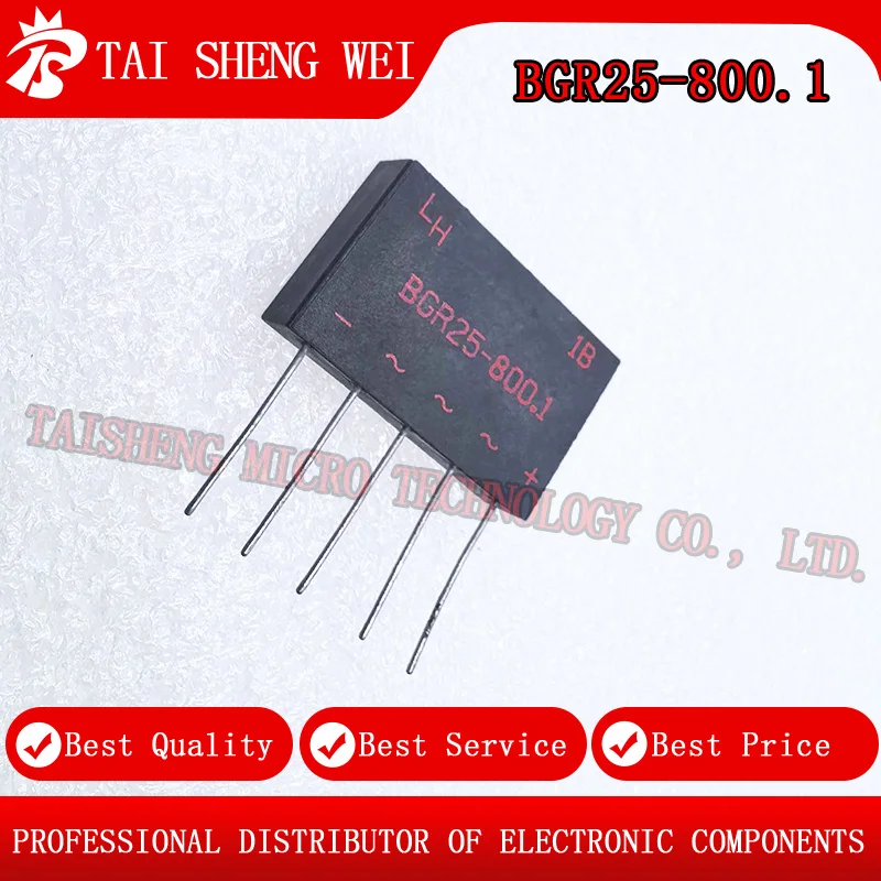 1PCS Brand New BGR25-800.1 BGR25-1600.1 Three-Phase Rectifier Bridge BGR25 800.1 1600.1 Power Module
1PCS Brand New BGR25-800.1 BGR25-1600.1 Three-Phase Rectifier Bridge BGR25 800.1 1600.1 Power Module